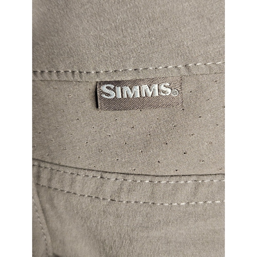 Simms Challenger Shorts Mens 40 Grey Steel Cargo Fishing Outdoor - Picture 4 of 4